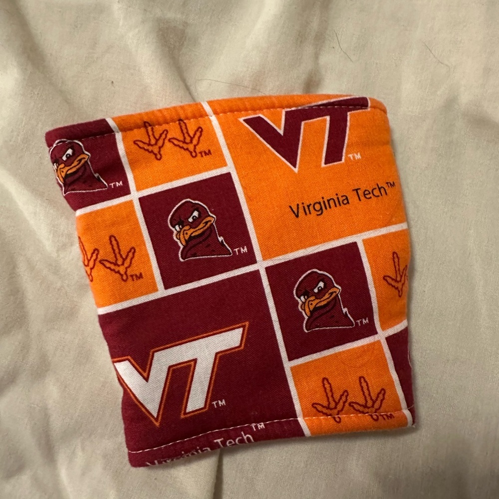 Virginia Tech Logo Fabric Sleeve